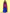 InWeave Women's Wine Navy Brocade Satin Boho Blue Palazzo Set - Distacart