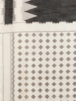 Thumbnail for Saree Mall Black & White Pure Cotton Saree - Distacart