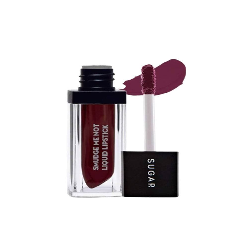 Sugar Smudge Me Not Liquid Lipstick - Fiery Berry (Marsala) - Distacart