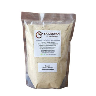 Satjeevan Organic Stone-Ground Chana Sattu Flour - Distacart