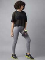Thumbnail for MKH Women Typography Printed Dri-FIT Sports T-Shirt - Distacart