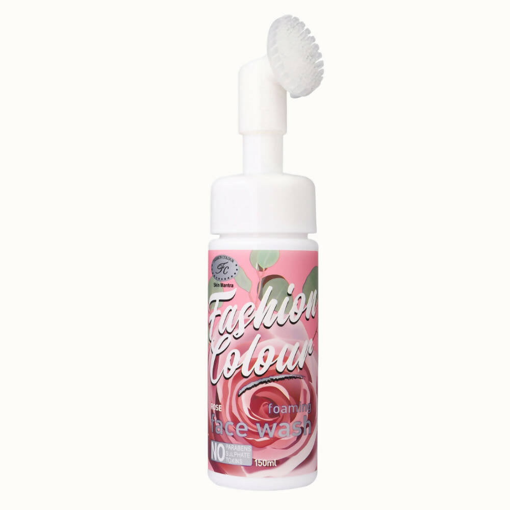 Fashion Colour Rose Foaming Face Wash - Distacart