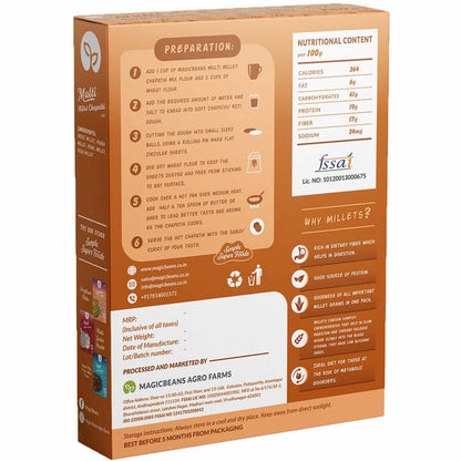 Magicbeans Multi Millet Chapathi / Roti Flour