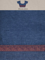 Thumbnail for Kalini Ethnic Motifs Woven Design Zari Organza Saree - Distacart