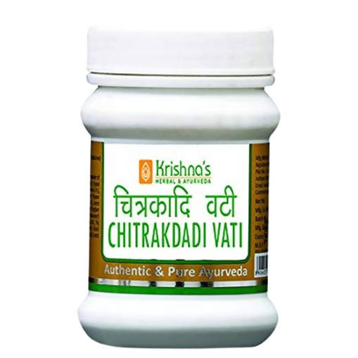 Krishna's Herbal & Ayurveda Chitrakadi Vati - Distacart