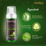 Thumbnail for Coronation Herbal Aloevera Foaming Face Wash - Distacart