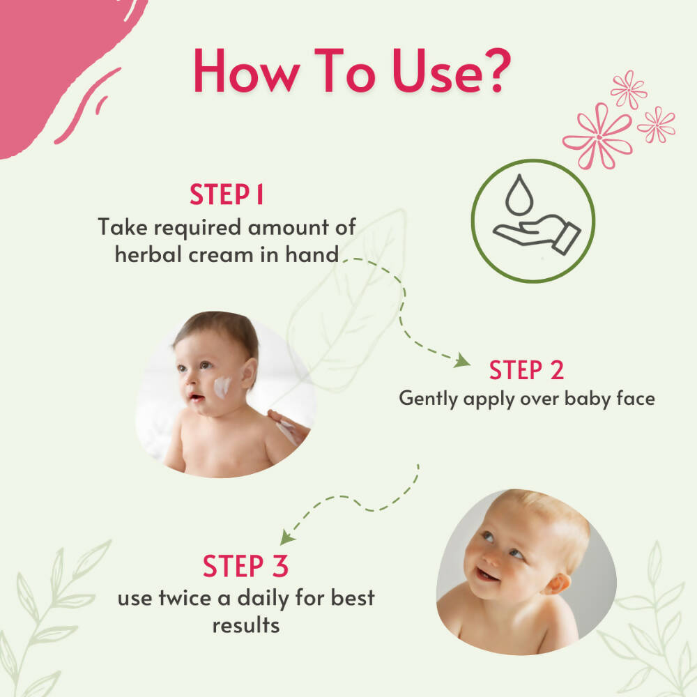 Pokonut Herbal Baby Face Cream - Distacart