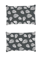 Thumbnail for Story@home Arena Grey & White Floral Printed 180 TC Bedsheet & Pillow Covers - Distacart