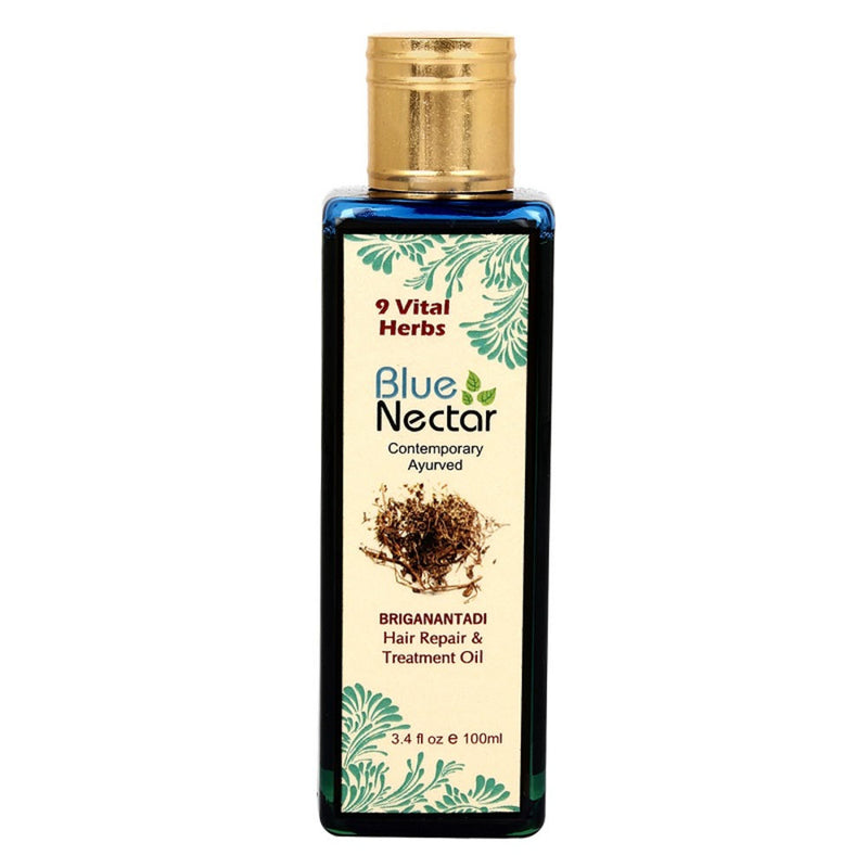 Blue Nectar Briganantadi Hair Repair &amp; Treatment Hair Oil