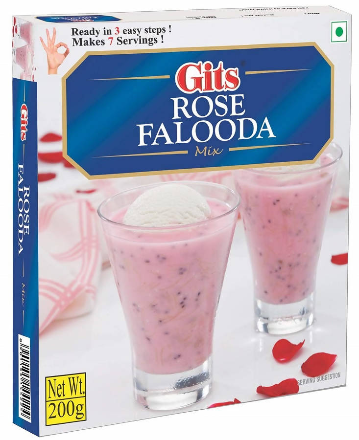 Gits Rose Falooda Mix - Distacart