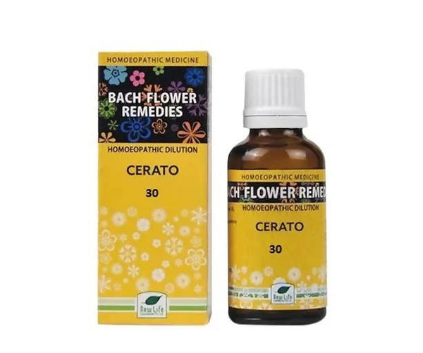 New Life Homeopathy Bach Flower Remedies Cerato 30 Dilution