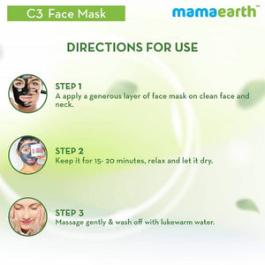 Mamaearth C3 Face Mask For Healthy & Glowing Skin