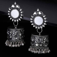 Thumbnail for Mominos Fashion Oxidised Silver plated Earrings