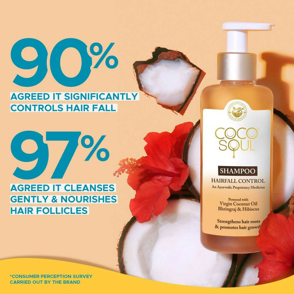 Coco Soul Hair Fall Control Shampoo - Distacart