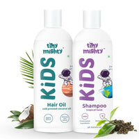 Thumbnail for Tiny Mighty Kids Shampoo And Hair Oil Combo For Sensitive Skin - Distacart