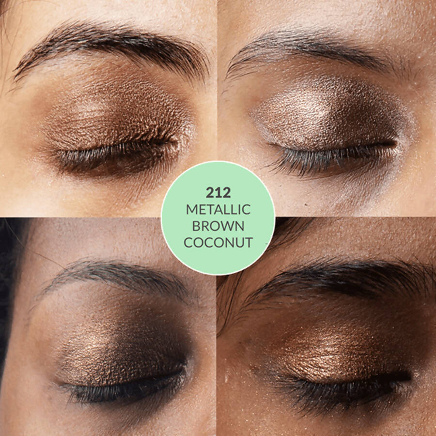 Disguise Satin Smooth Eyeshadow Squares - Metallic Brown Coconut 212 - Distacart