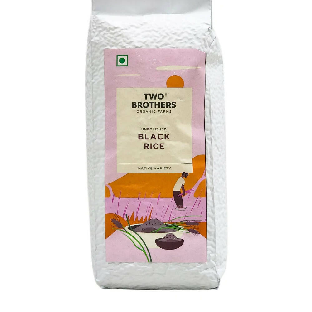 Two Brothers Organic Farms Black Rice - Distacart