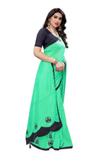 Thumbnail for Vamika Designer Green Dola Silk Saree