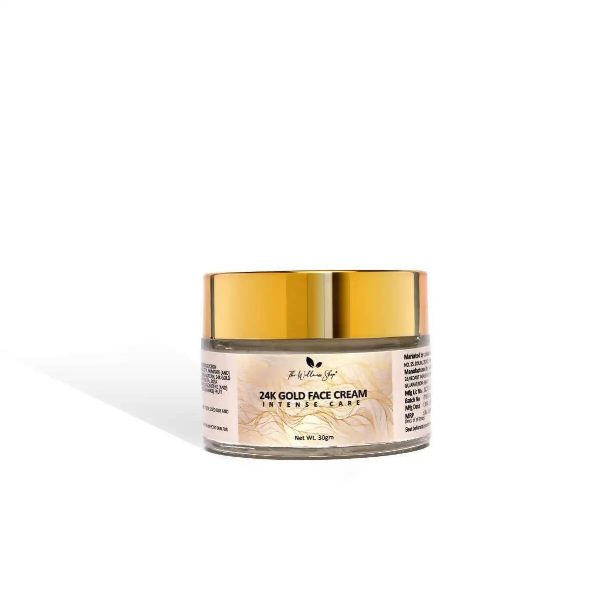 The Wellness Shop 24K Gold Face Cream - Distacart