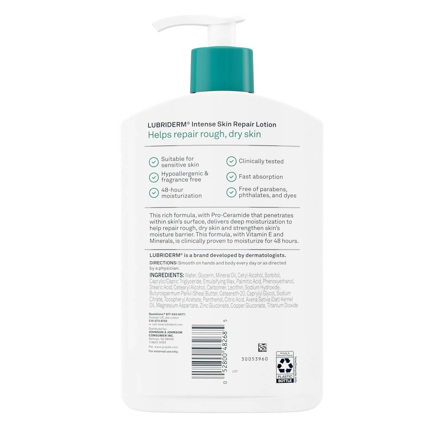 Lubriderm Intense Skin Repair Body Lotion - Distacart