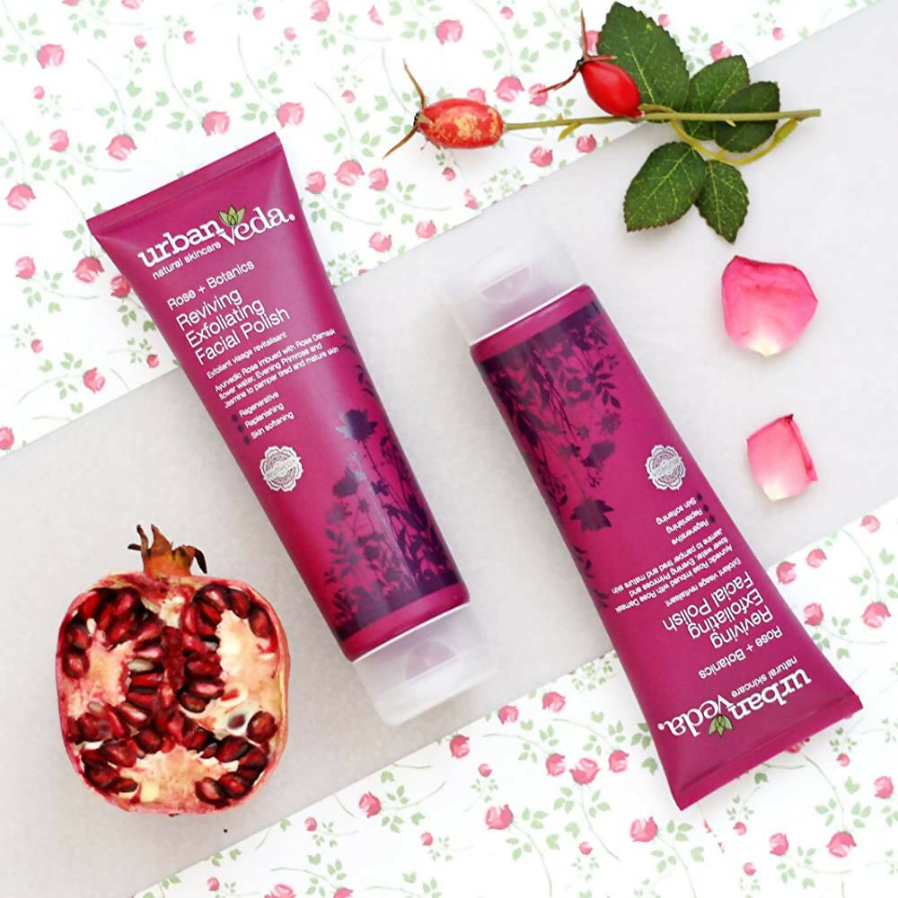 Urban Veda Reviving Exfoliating Facial Polish - Distacart