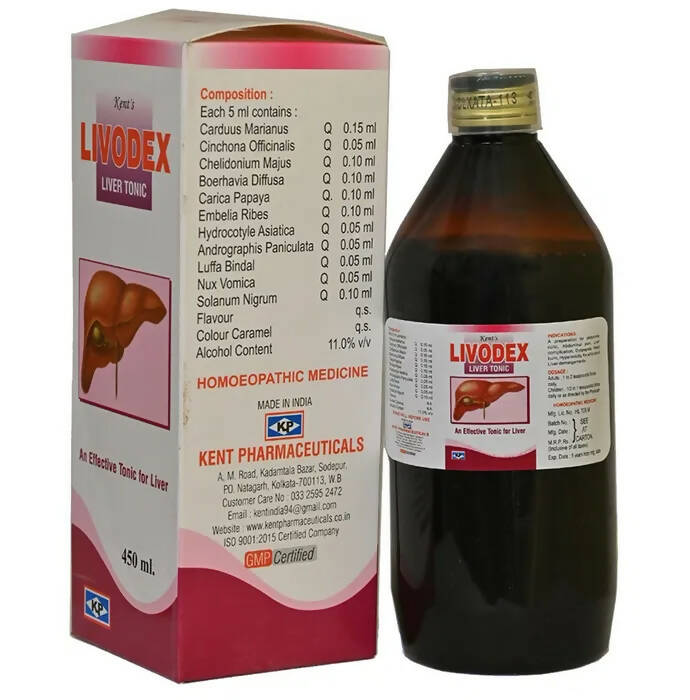 Kent Pharma Livodex Liver Tonic - Distacart