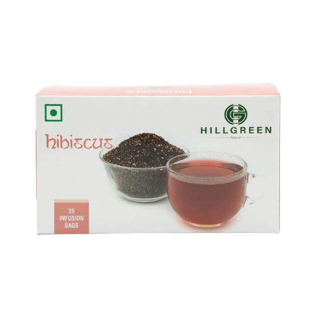 Hillgreen Natural Hibiscus Tea Bags - Distacart