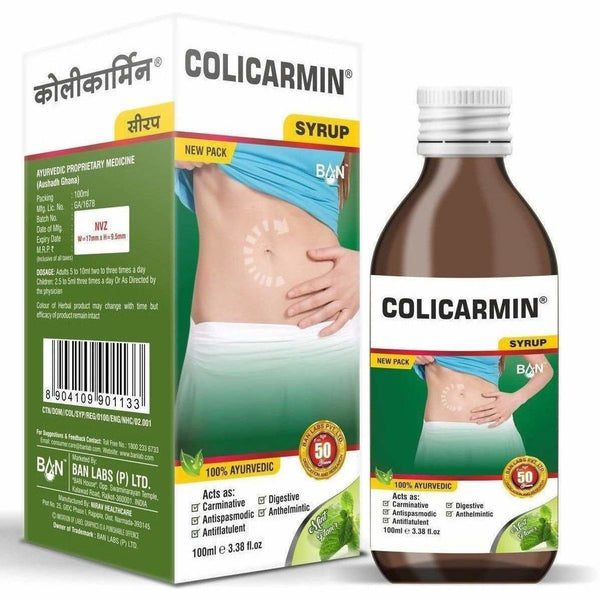 Ban Ayurveda Colicarmin Syrup