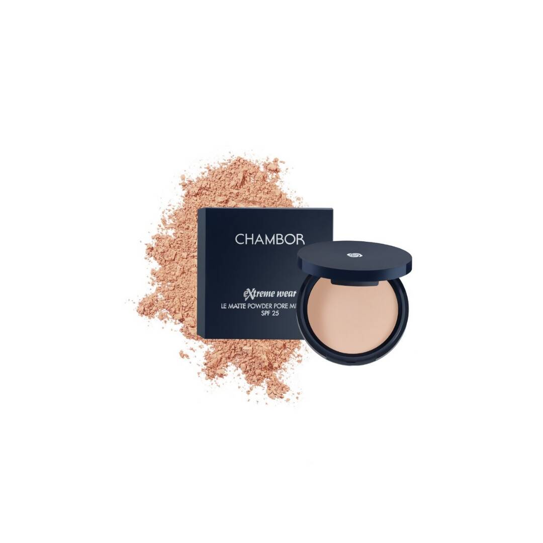 Chambor Extreme Wear Le Matte Compact - Ivory Light - Distacart