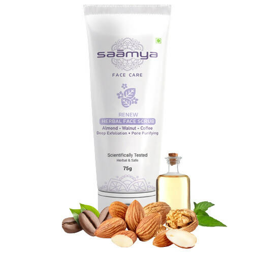 Saamya Skin ReNew Herbal Face Scrub - Distacart