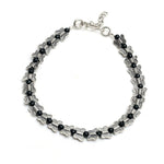 Thumbnail for Mominos Fashion Kamal Johar Oxidised Silver Butterfly Anklets