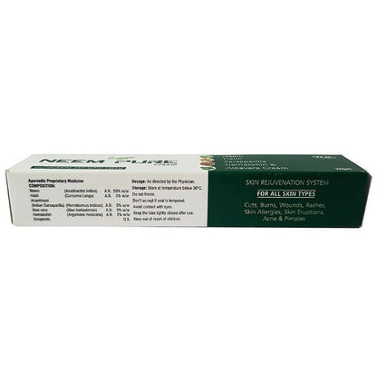 Trio Ayurveda Neem Pure Multipurpose Anti Septic Cream - Distacart