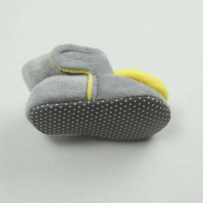 Tiny Bugs For Boys & Girls Baby Winter Booties - Grey - Distacart