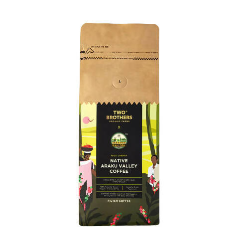 Two Brothers Organic Farms Filter Coffee - Native Araku Valley Coffee - Distacart