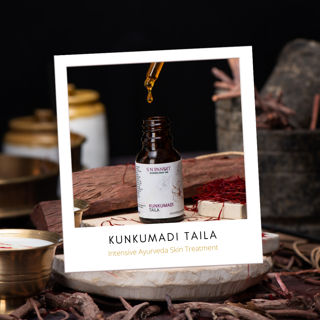 S N Pandit Ayurveda Kumkumadi Taila - Distacart