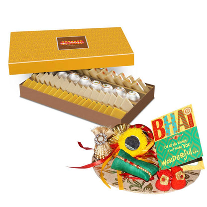 Bikanervala Golden Super Kaju Mix Rakhi Gift - Distacart