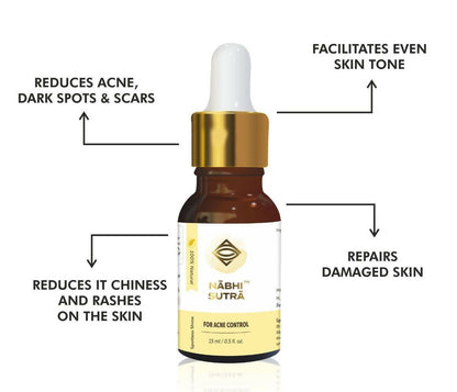 Nabhi Sutra Acne Control-Belly Button Oil - Distacart