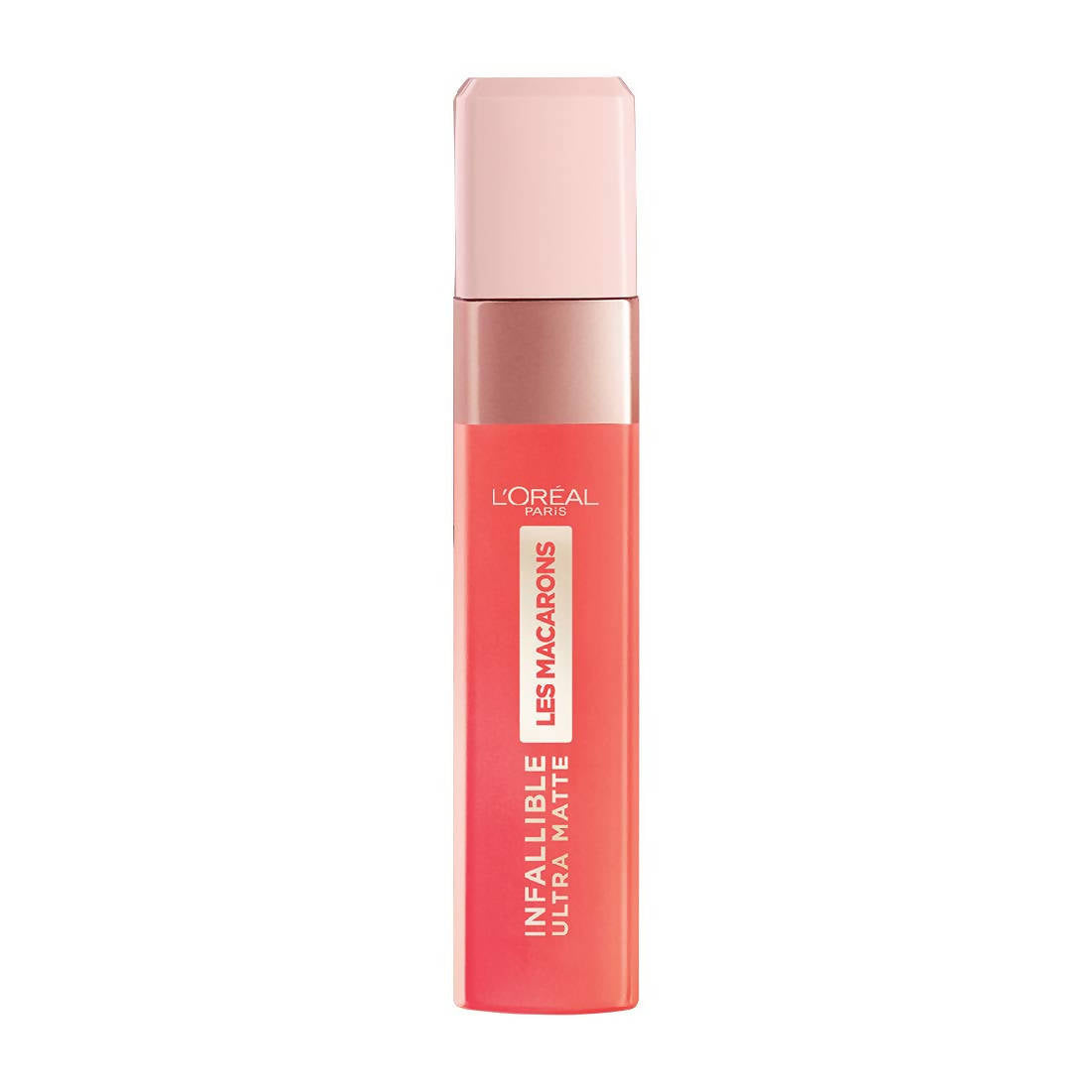 L'Oréal Paris Infallible Ultra Matte Liquid Lipstick Les Macarons - 824 Guava Gush - Distacart
