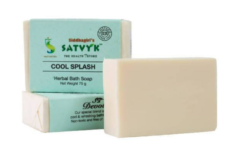 Siddhagiri's Satvyk Cool Splash Herbal Bath Soap
