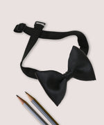 Thumbnail for Manet Boys Solid Single Layer Bow -Black - Distacart