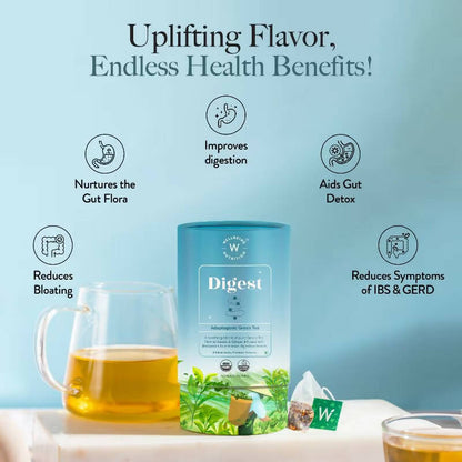 Wellbeing Nutrition Digest Green Tea - Distacart
