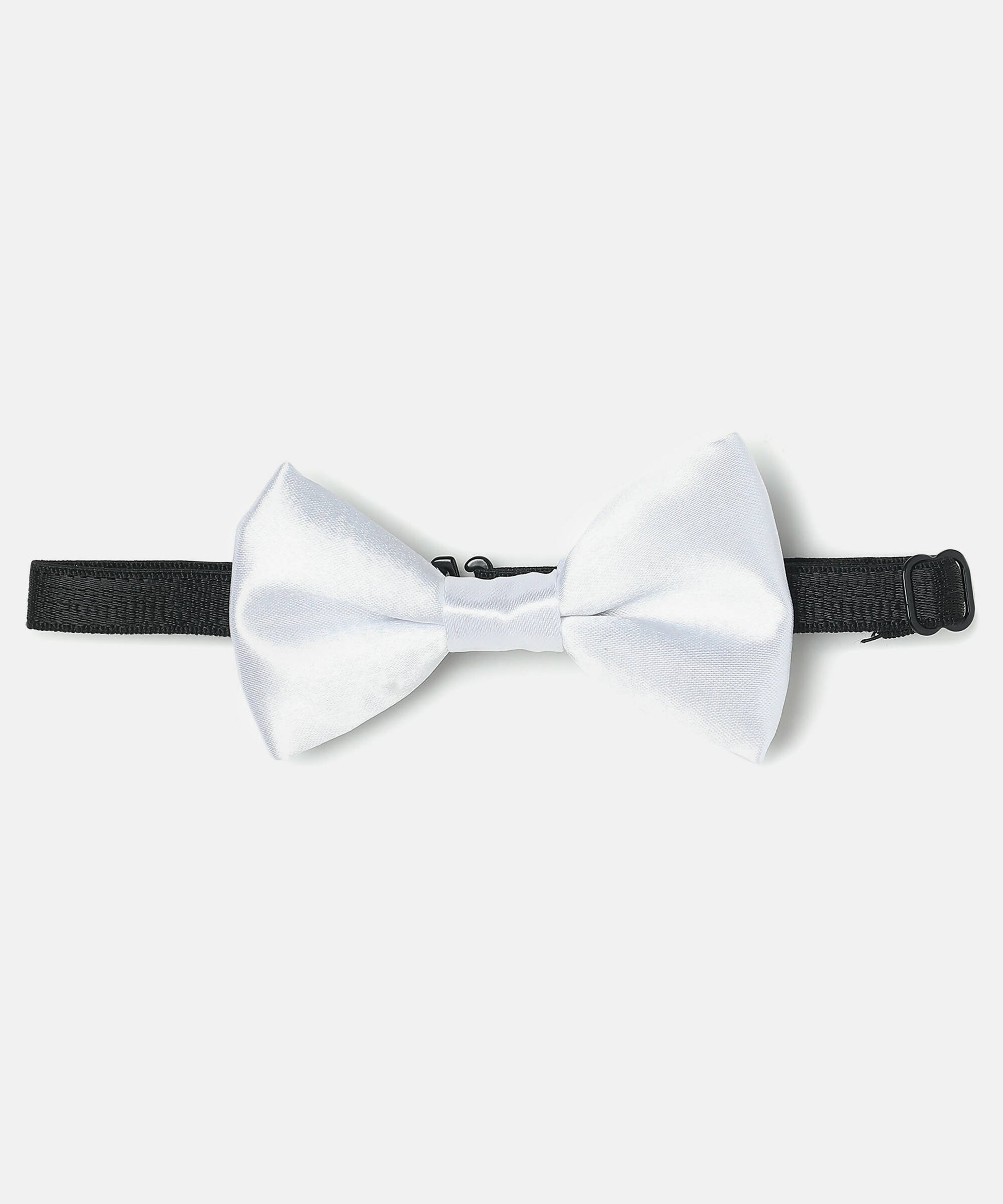 Manet Boys Solid Single Layer Bow - White - Distacart