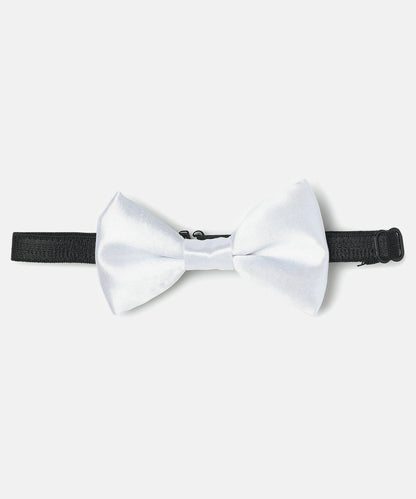 Manet Boys Solid Single Layer Bow - White - Distacart
