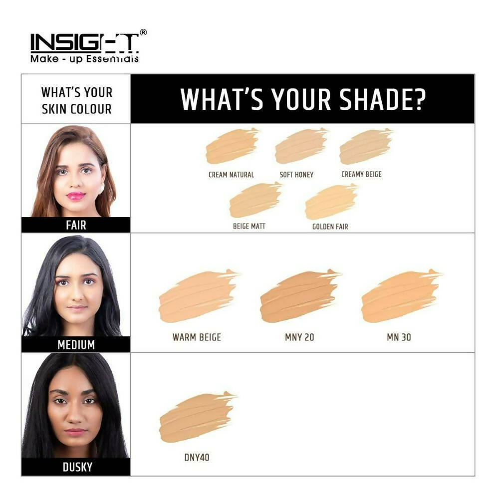 Insight Cosmetics Concealer Foundation - Creamy Beige - Distacart
