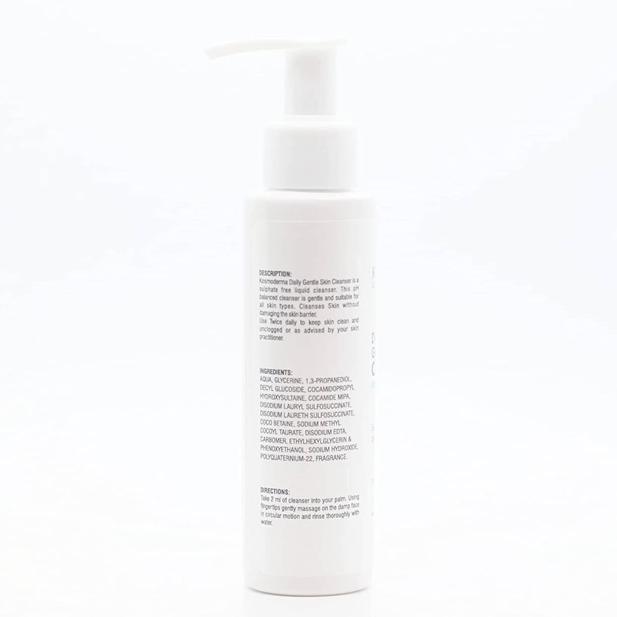 Kosmoderma Daily Gentle Skin Cleanser - Distacart
