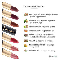 Thumbnail for BlushBee Organic Beauty Lip Nourishing Vegan Lipstick - Wine Waltz - Distacart