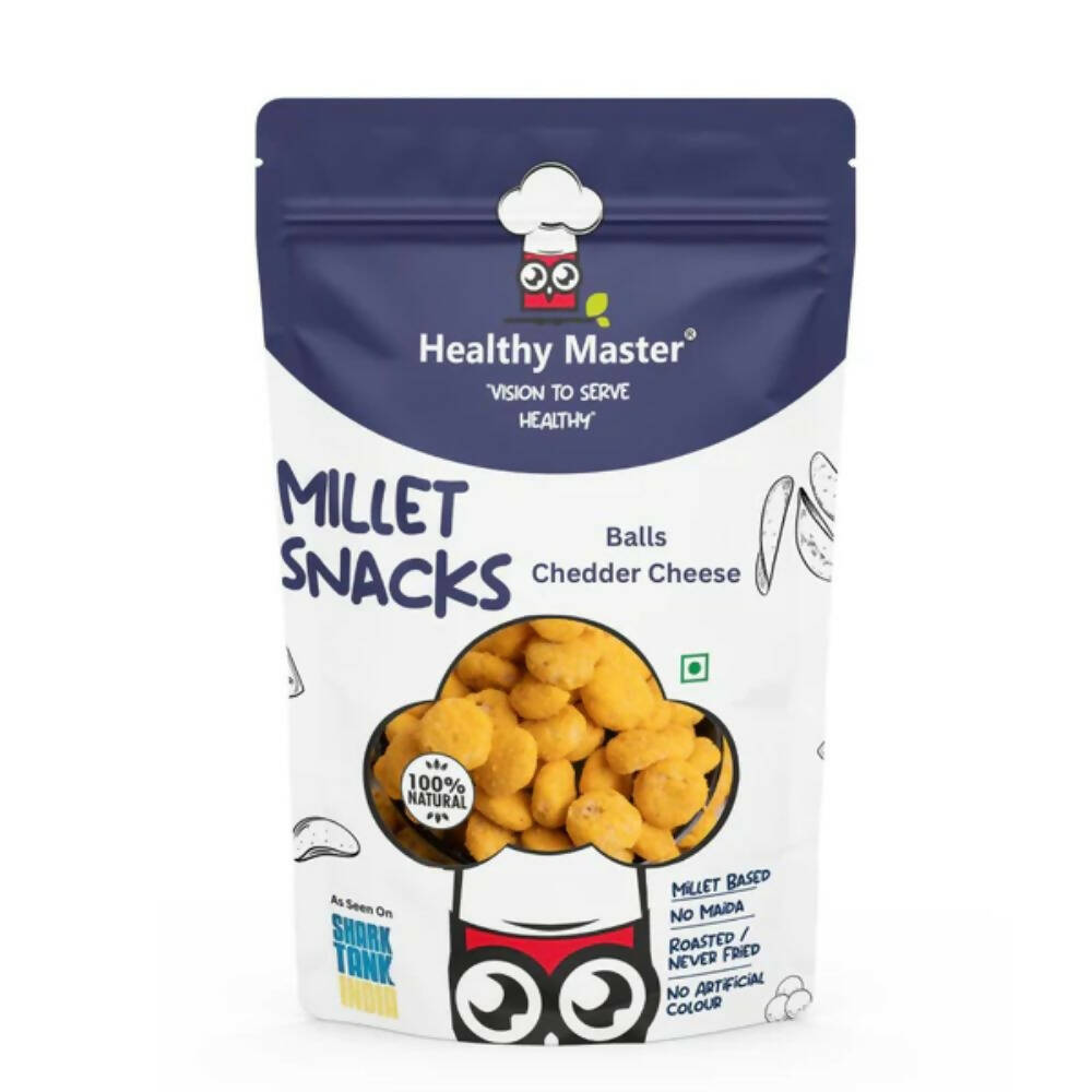 Healthy Master Millet Balls - Cheddar Cheese - Distacart