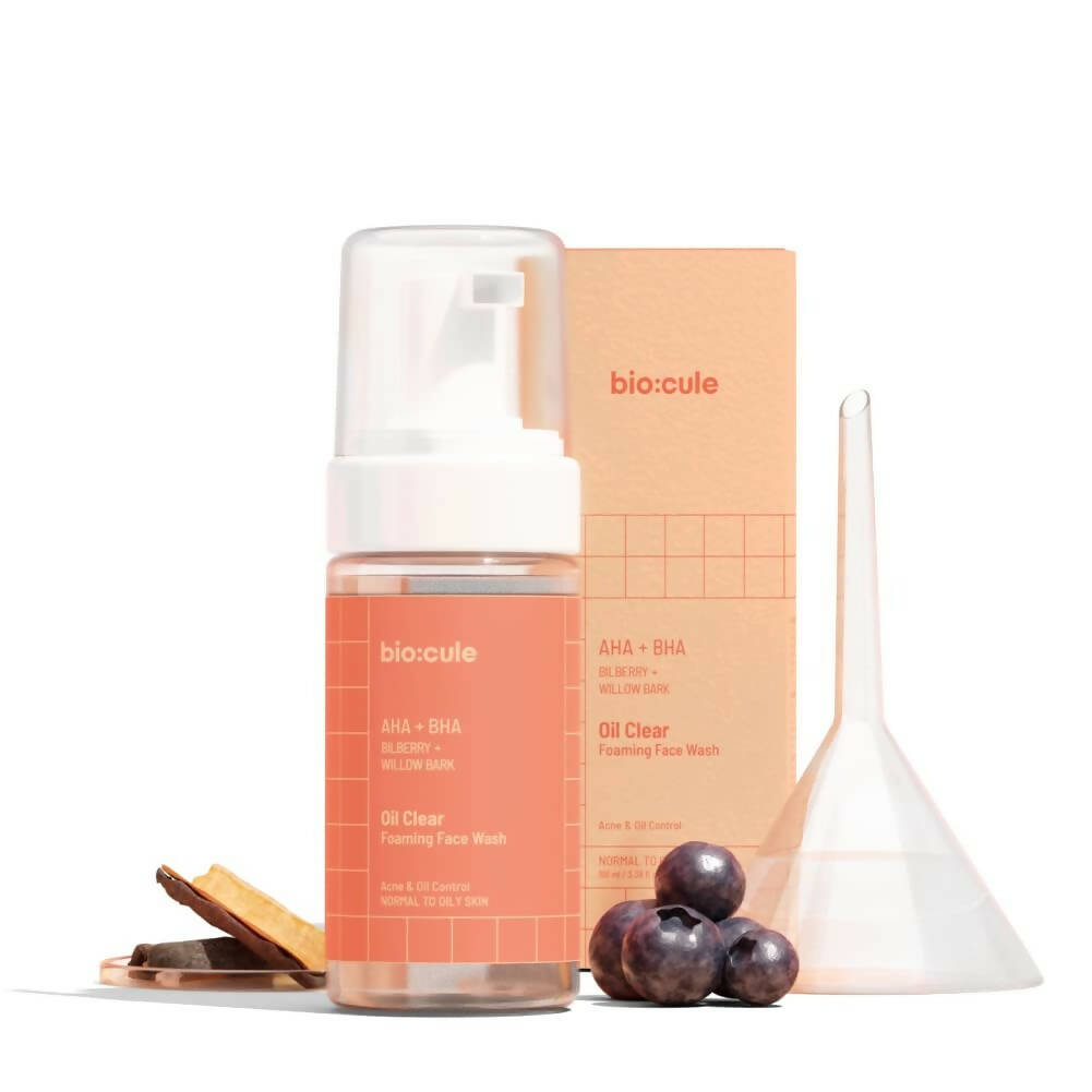 Biocule Oil Clear Foaming Face Wash - Distacart