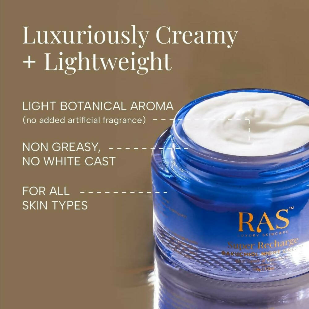 Ras Luxury Oils Super Recharge Night Cream - Distacart