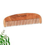 Thumbnail for The Legend Organic Pure Neem Wood Comb Fine Teeth - Distacart